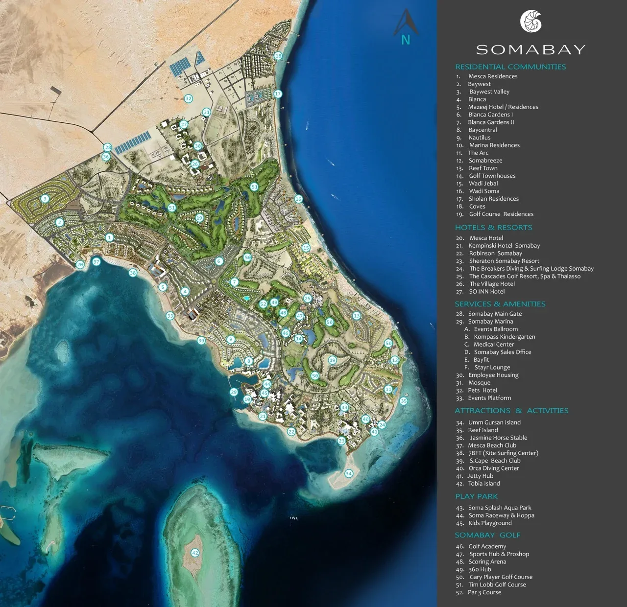 Soma Bay Masterplan